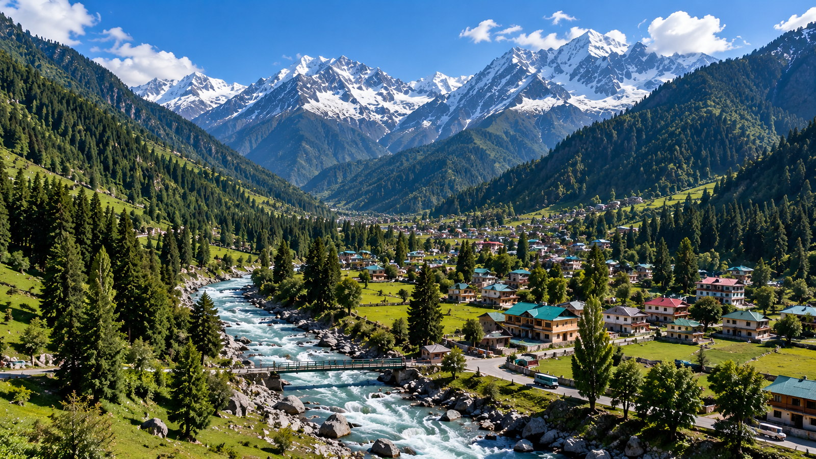 Aksh Tours and Travels Cinematic Mountain Landscape